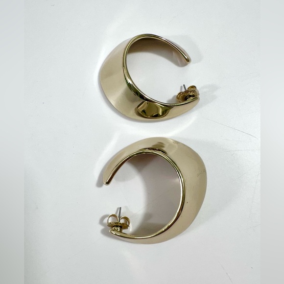 💛Robert Lee Morris SOHO Chunky U-Hoop Earrings - Picture 8 of 10